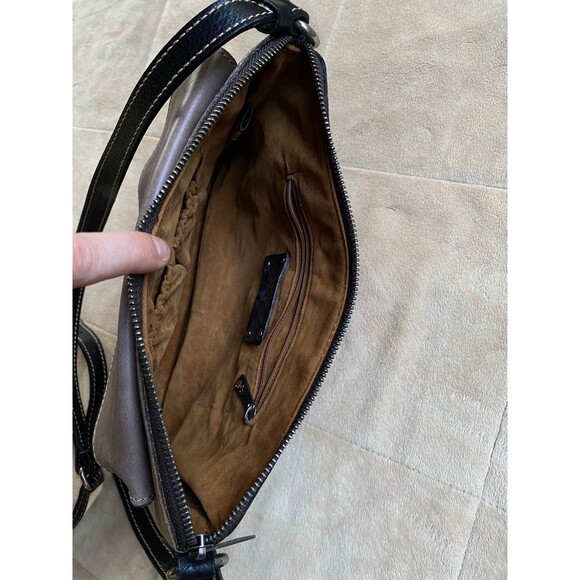 Vtg Patricia Nash Distressed Leather Crossbody Handbag Purse Glaze Avellino - Picture 12 of 13